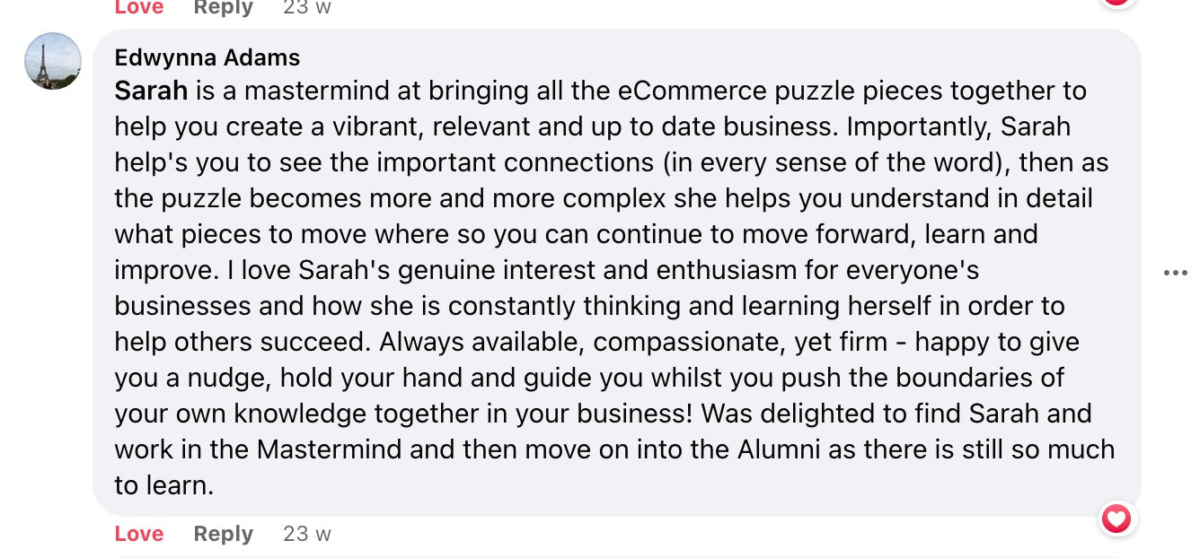 Member win from the private community